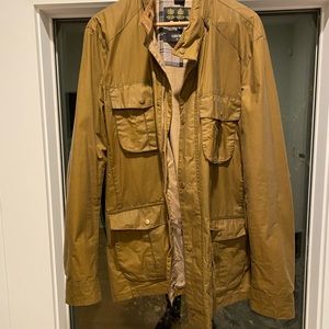 Barbour Mens XL waxed field jacket